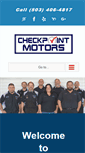 Mobile Screenshot of checkpointmotors.com